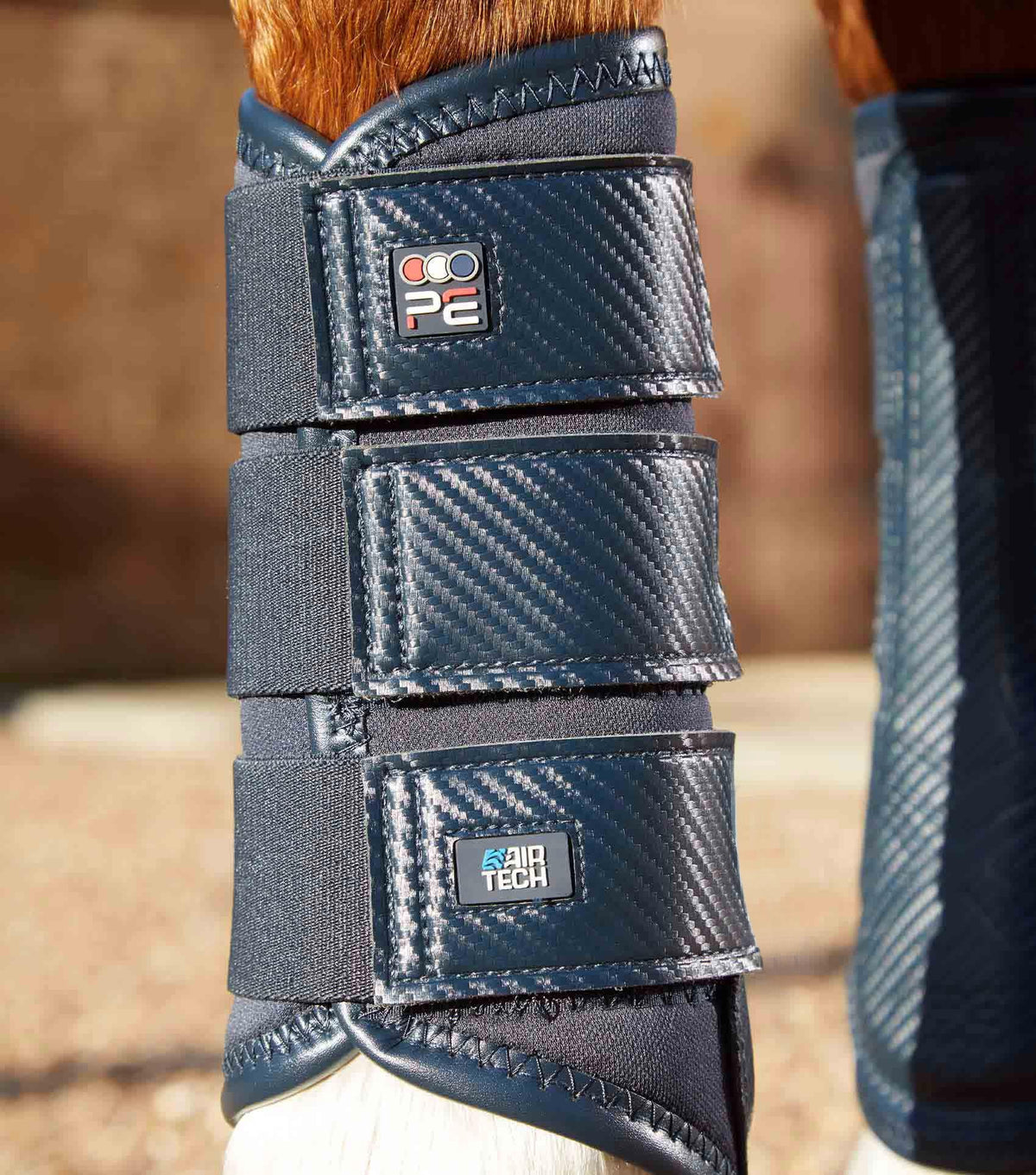 Carbon Air-Tech Single Locking Guêtres de travail