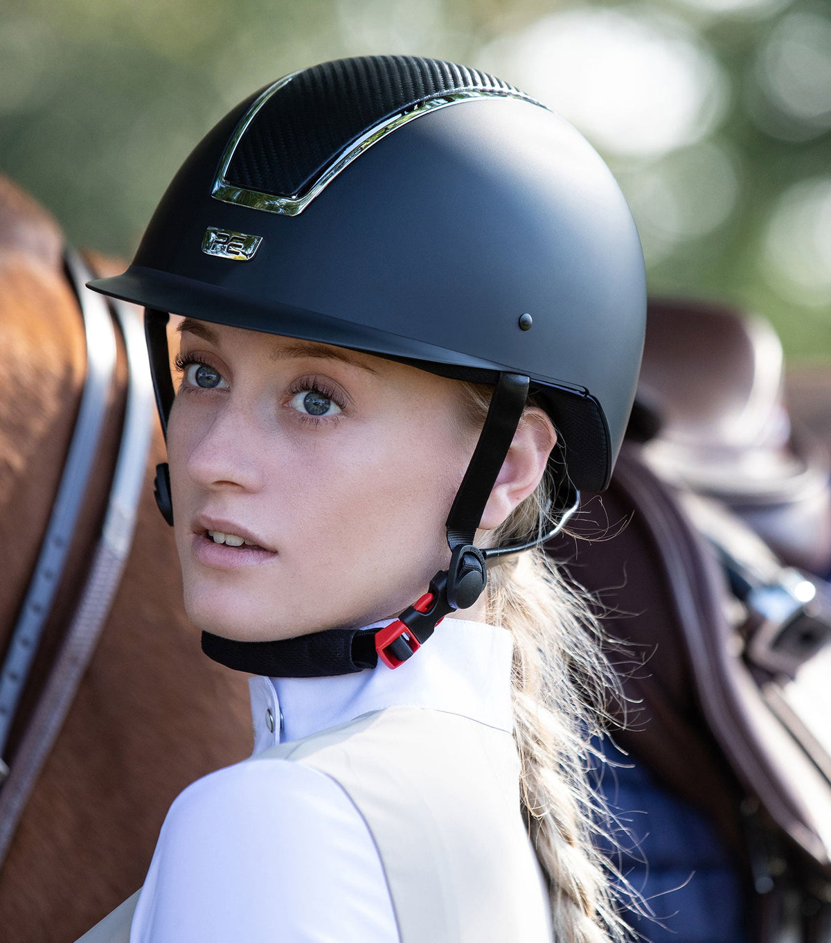 Centauri Casque d’équitation Noir