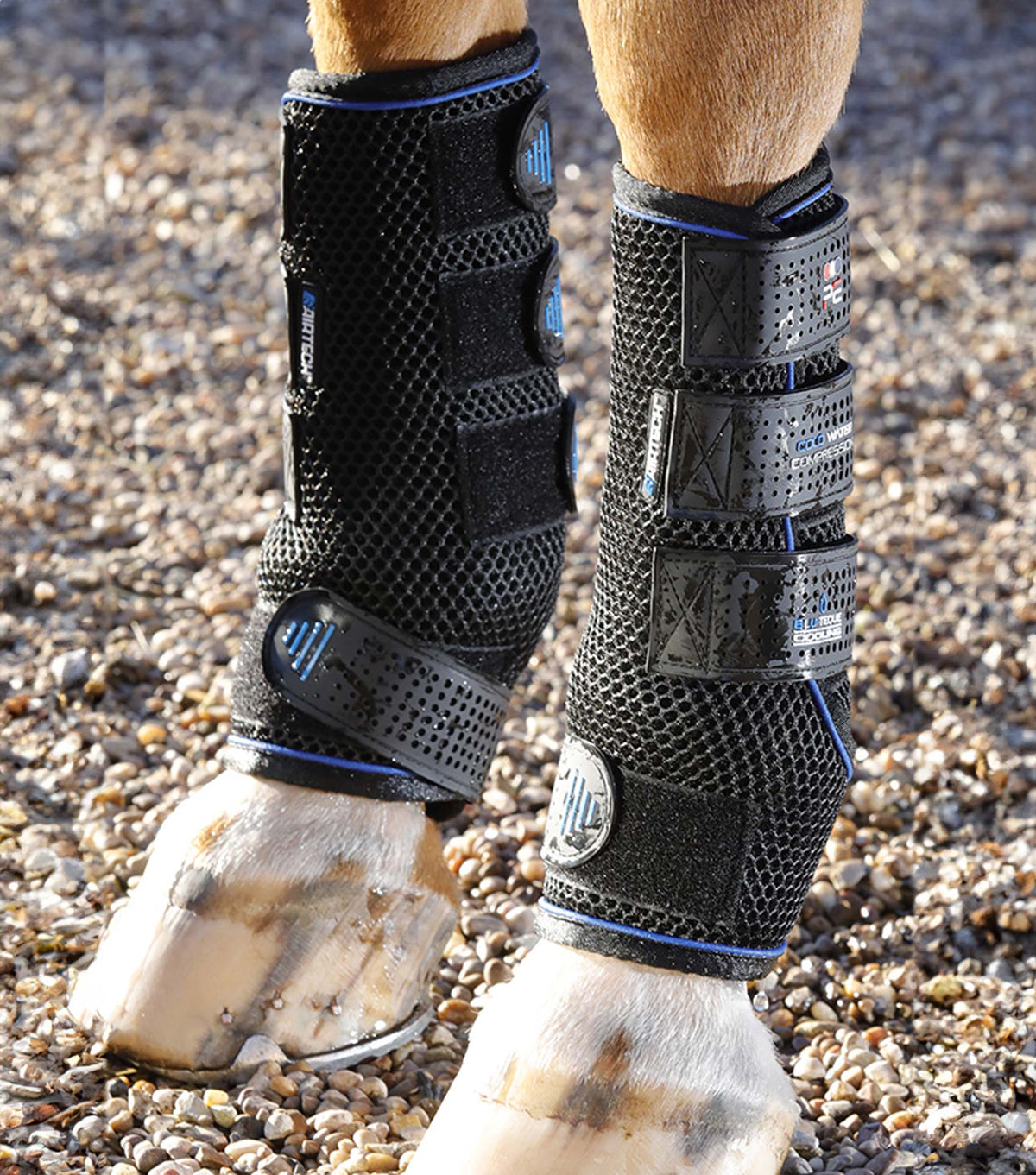 guêtres de compression à eau froide