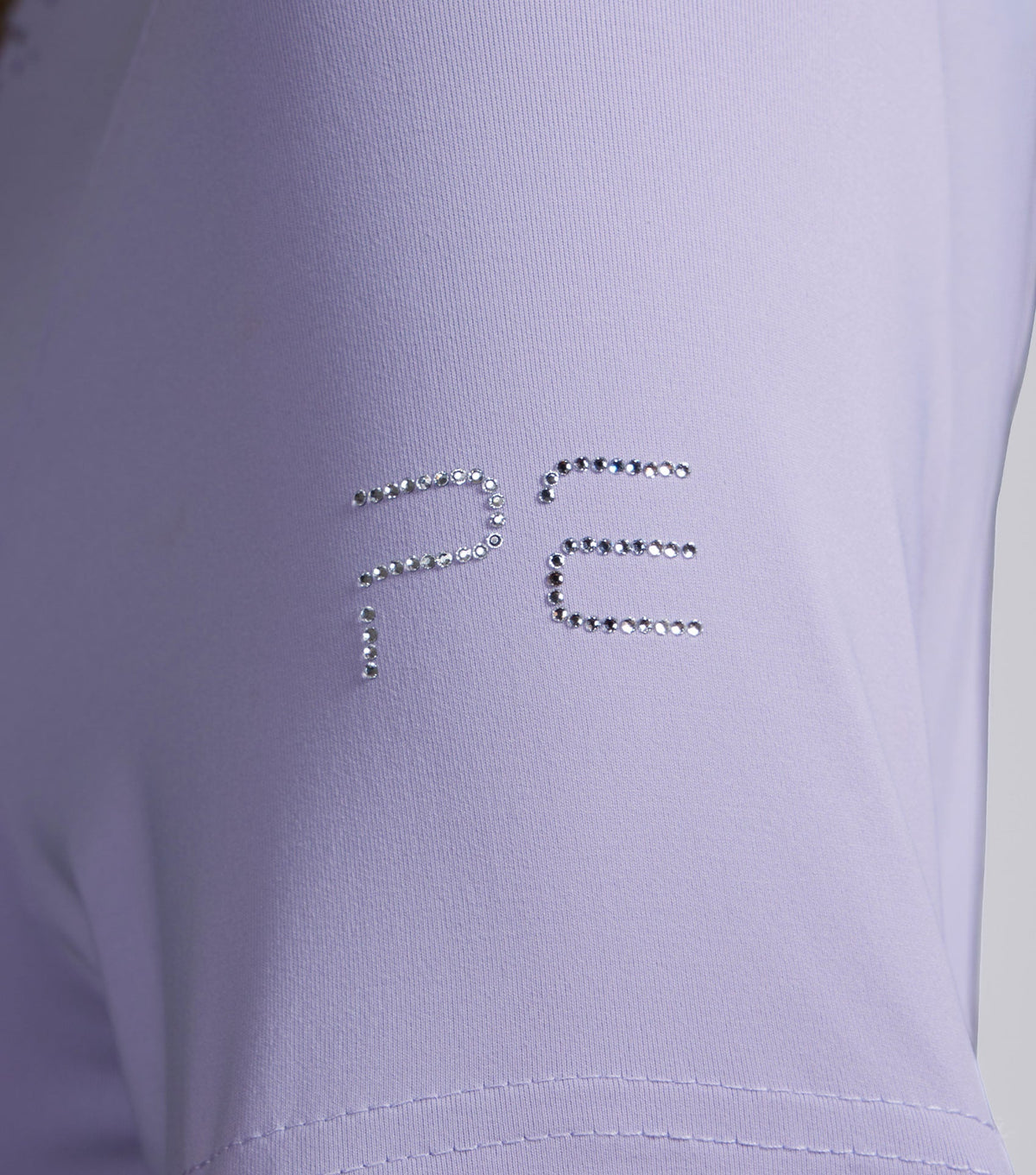 Cristalli femme à manches courtes polo de concours