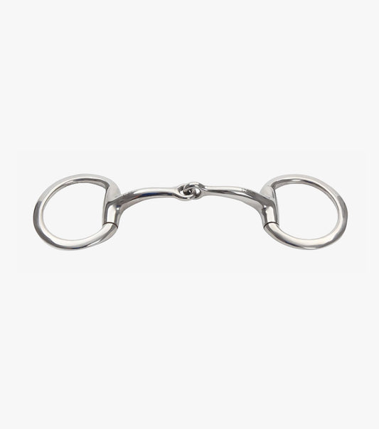 Curved Mouth Eggbutt mors simple