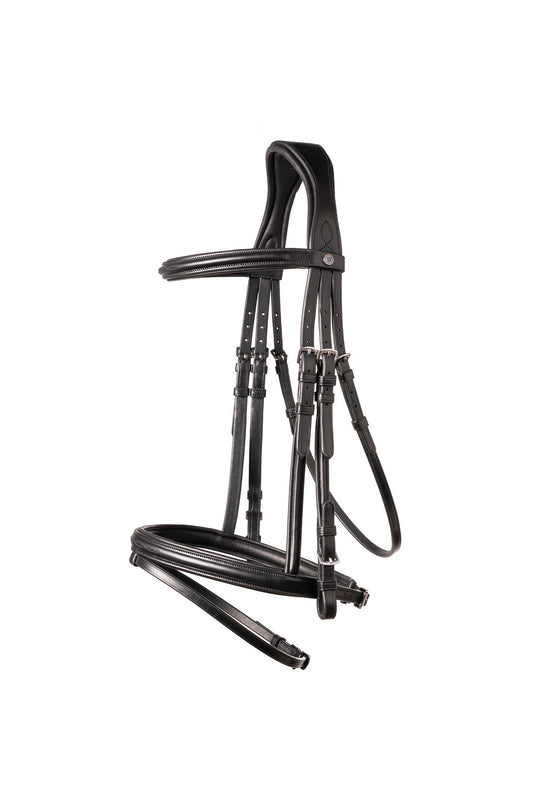 TRUST Knokke Comb. nb bridle Classic – Noir/Argent