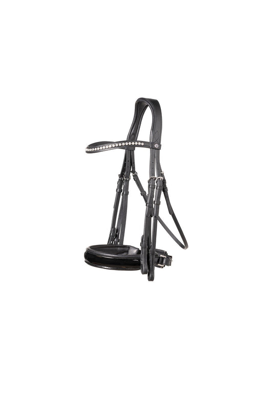 TRUST Aachen Large p crank NB double bridle – Noir/Noir