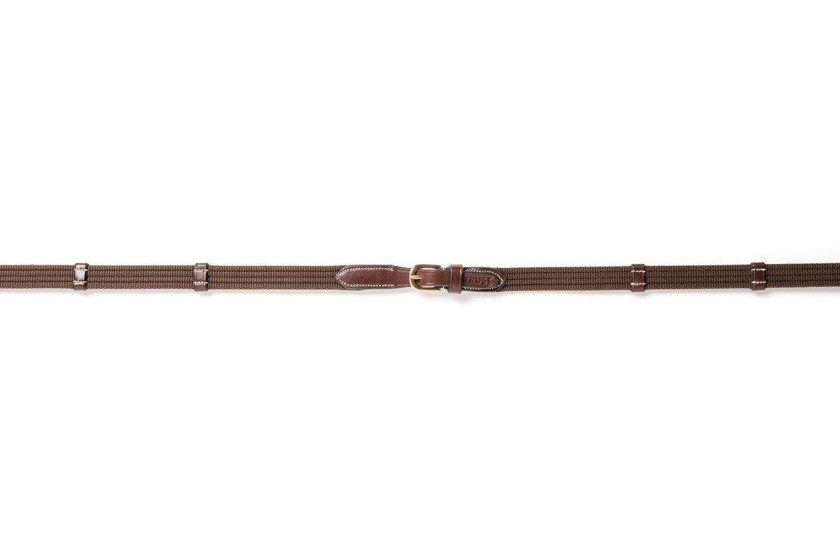 TRUST Deauville 5/8inch Web reins 9 stops