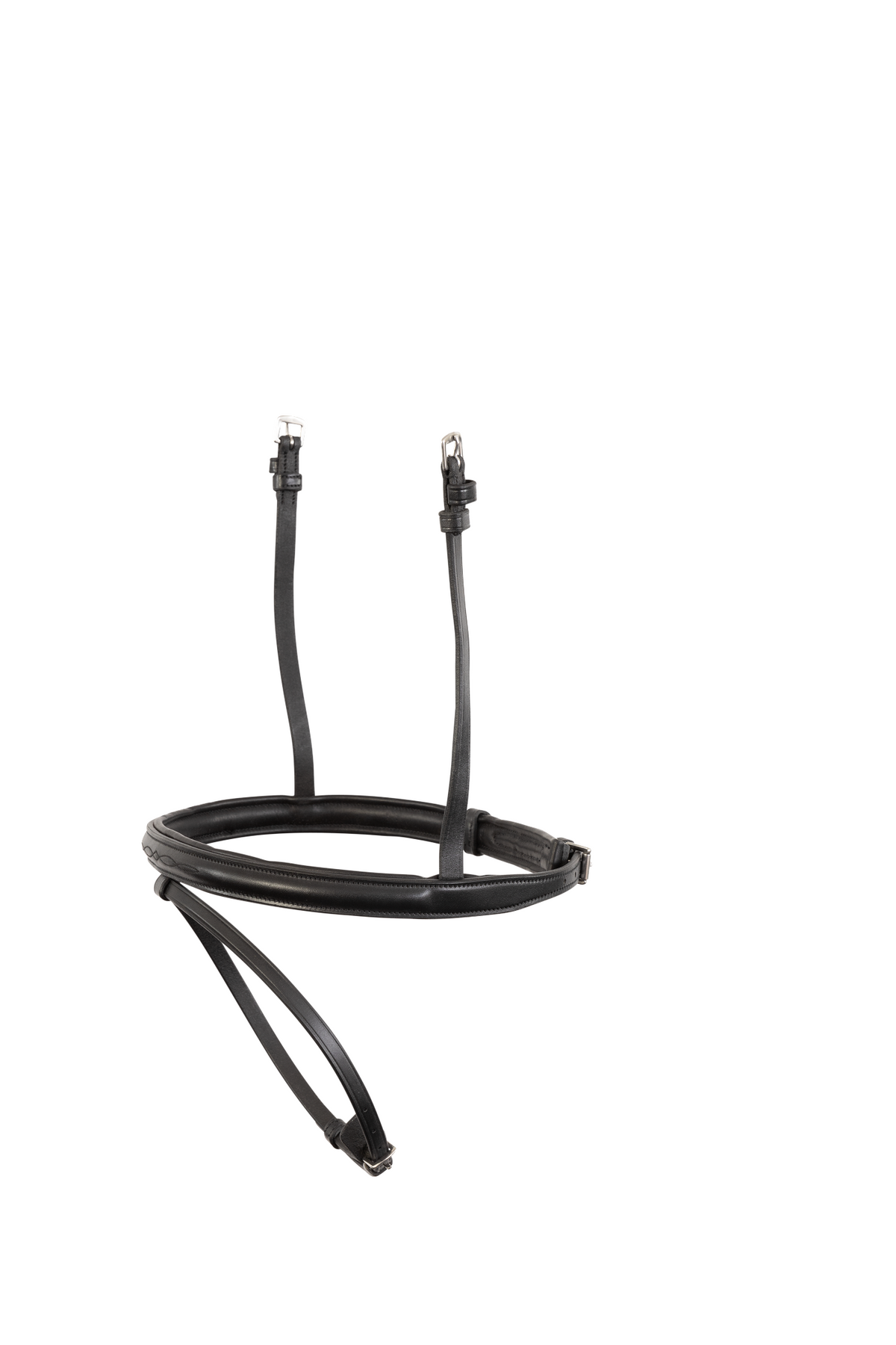 TRUST Combined Noseband Calgary – Noir/Argent