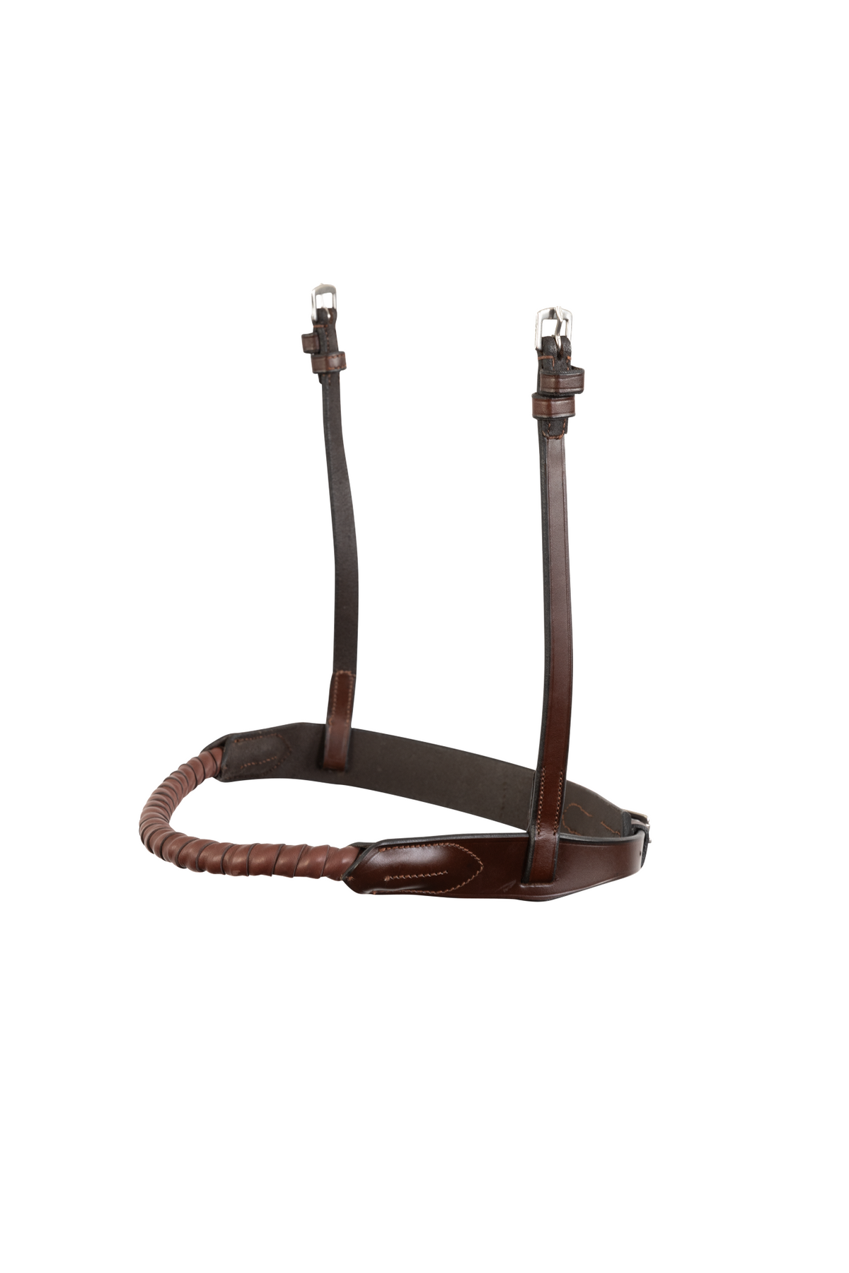 TRUST Noseband Dublin – Marron/Argent
