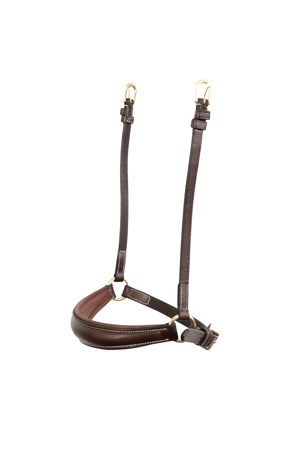 TRUST Drop Noseband Rome – Marron/Or