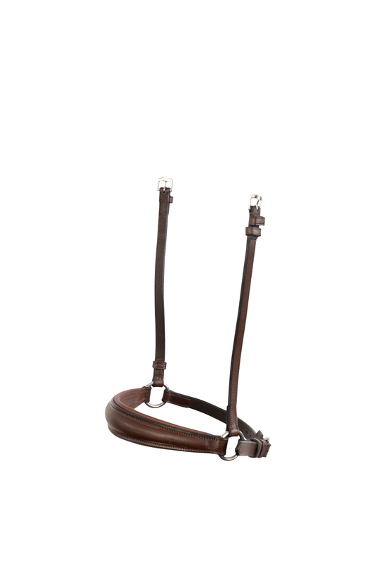 TRUST Drop Noseband Rome – Marron/Argent