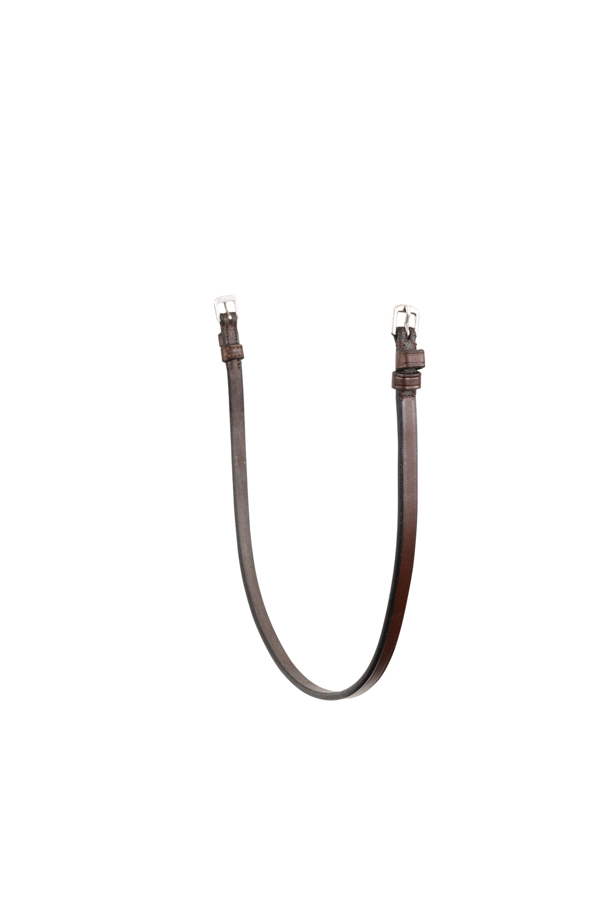 TRUST Throat latch – Marron/Argent