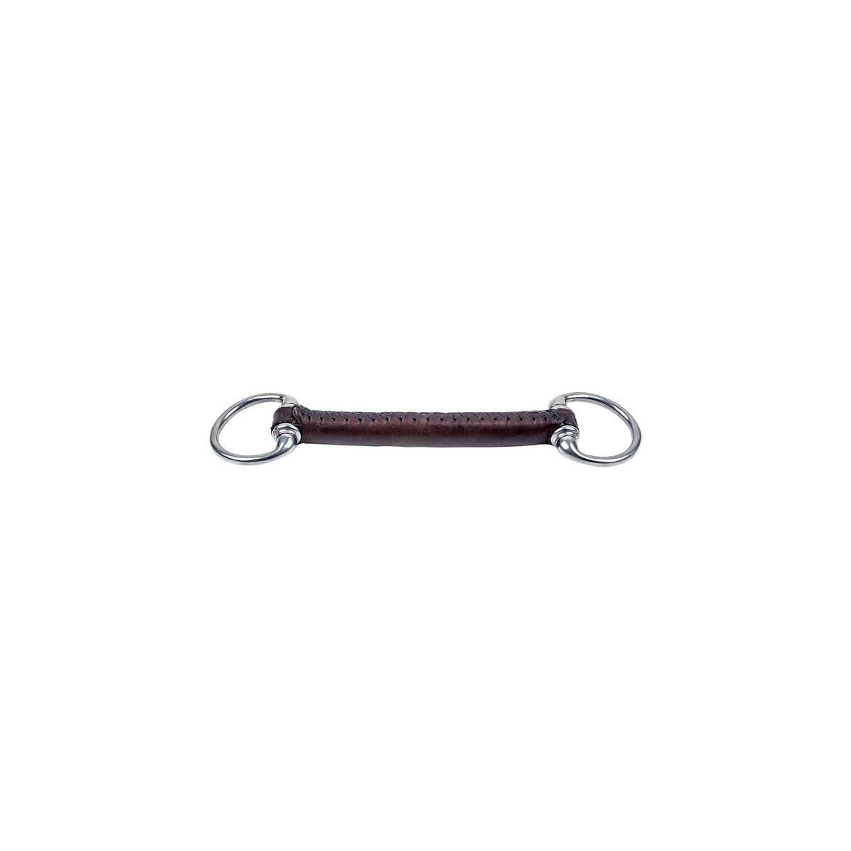 TRUST Leather eggbutt bradoon straight-20 – Marron