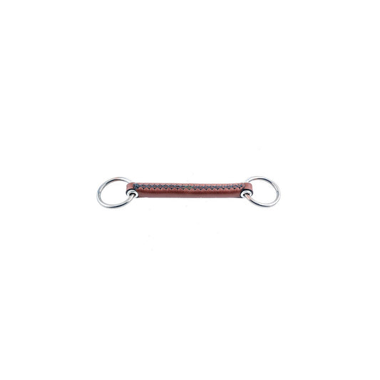 TRUST Leather loose ring bradoon-straight-20 – Marron