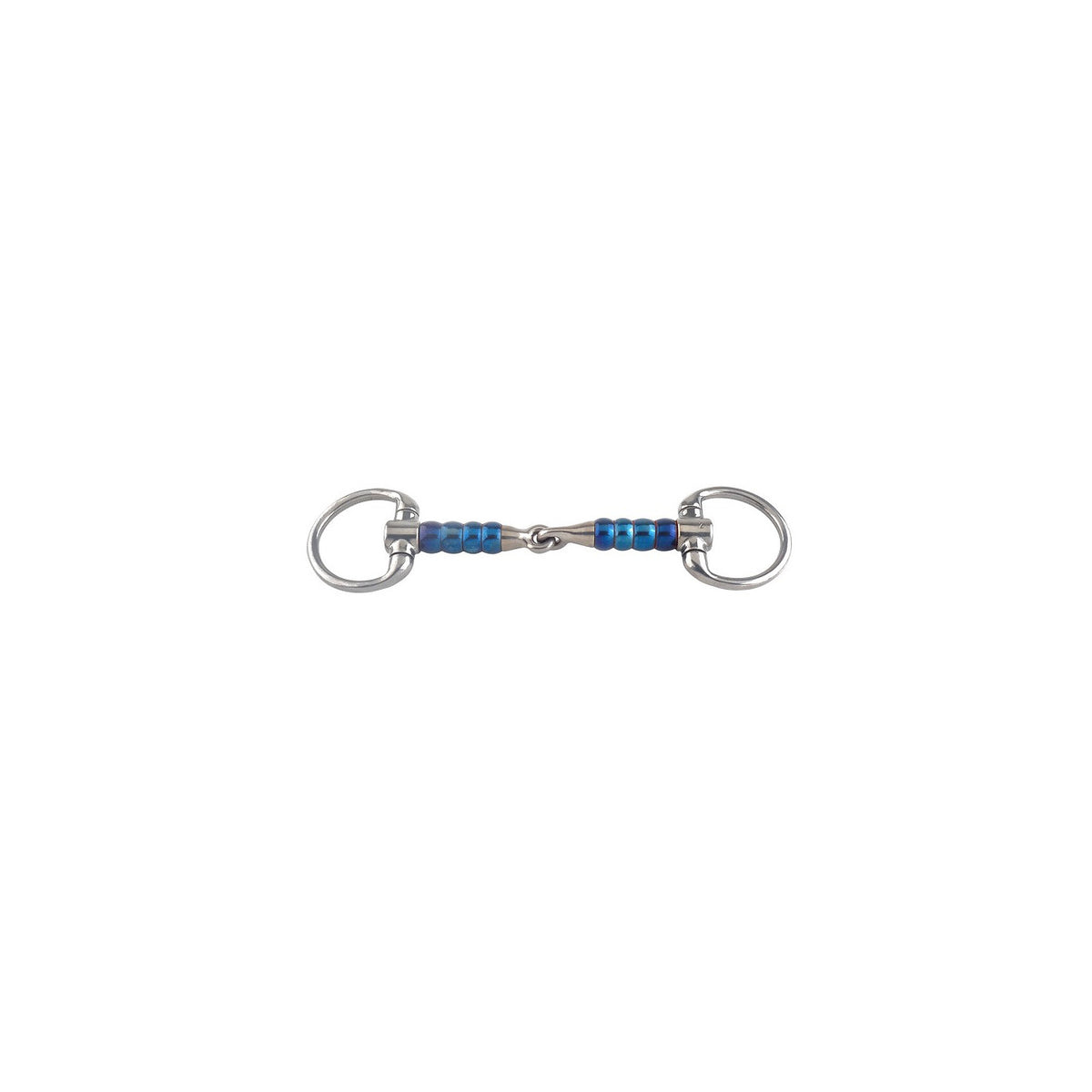TRUST Sweet Iron eggbutt bradoon-cherry roller-16 – Bleu
