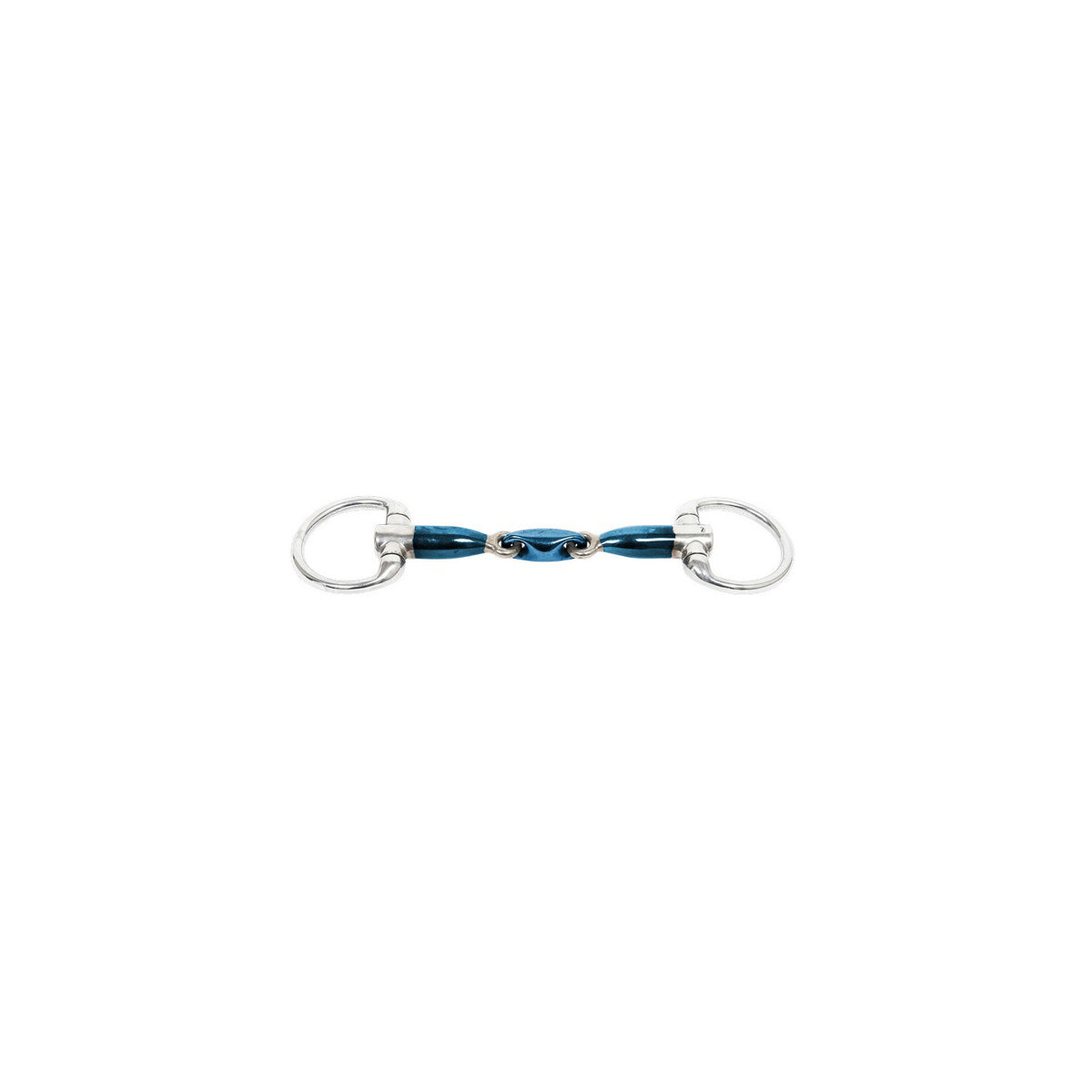 TRUST Sweet Iron eggbutt bradoon-eliptical-16 – Bleu