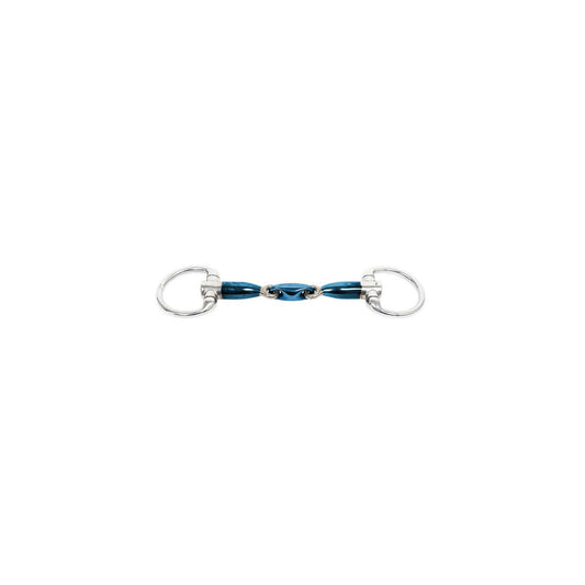 TRUST Sweet Iron eggbutt bradoon-eliptical-16 – Bleu