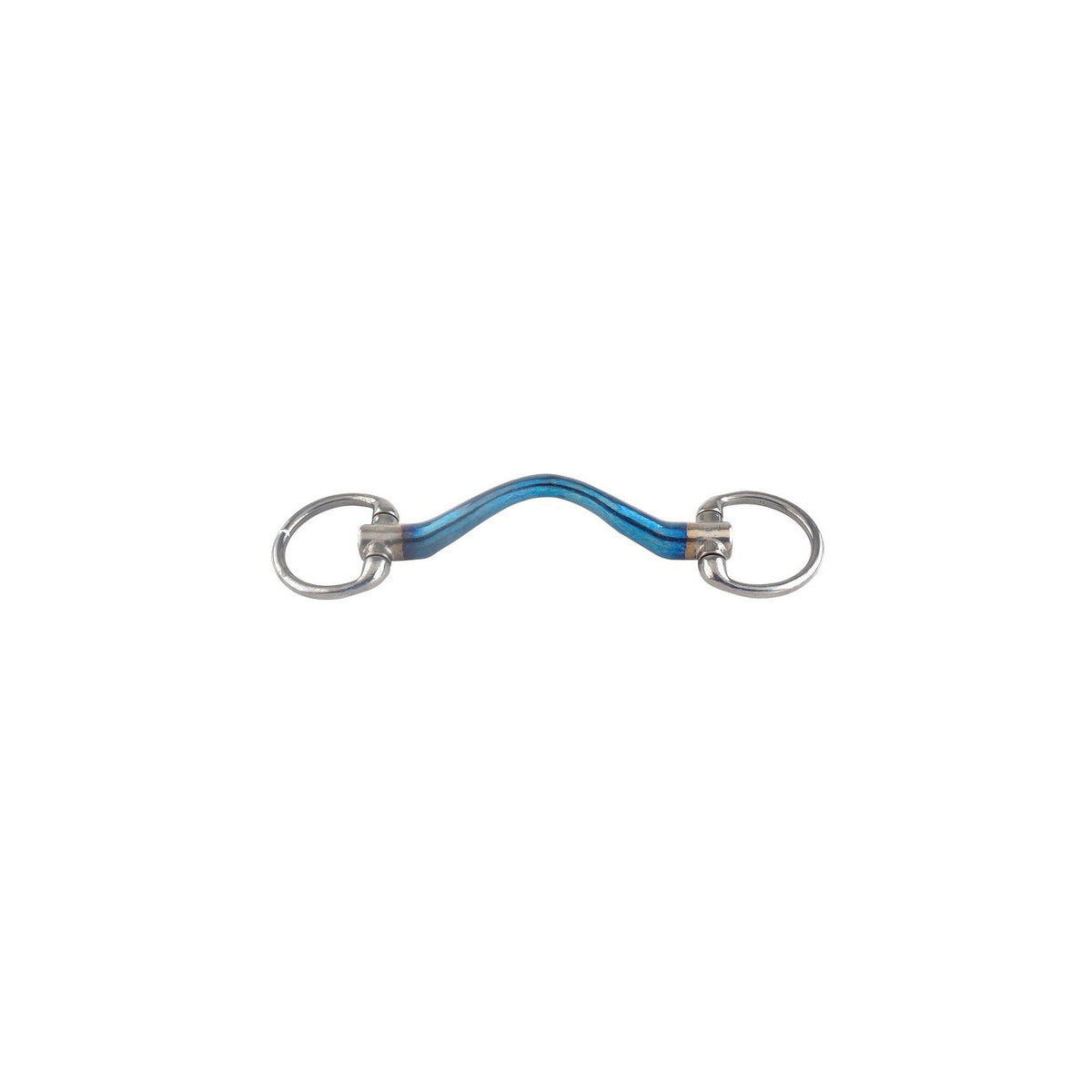 TRUST Sweet Iron eggbutt bradoon-medium port-16 – Bleu