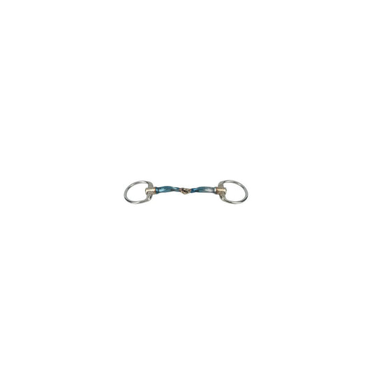 TRUST Sweet Iron eggbutt bradoon-slow twist locked-16 – Bleu