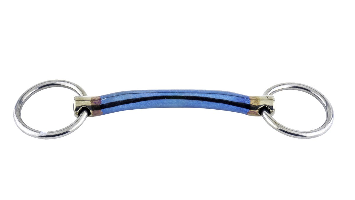 TRUST Sweet Iron loose ring bradoon-arched-16 – Bleu