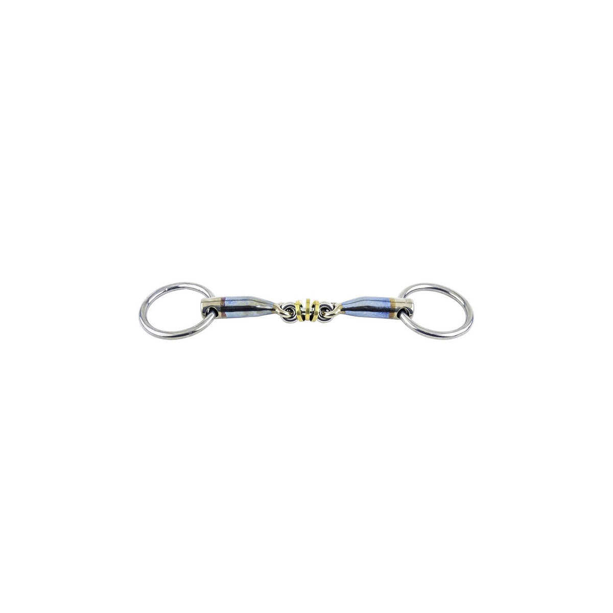 TRUST Sweet Iron loose ring bradoon-brass ring-16 – Bleu