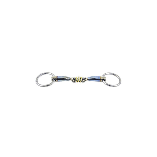 TRUST Sweet Iron loose ring bradoon-brass ring-16 – Bleu