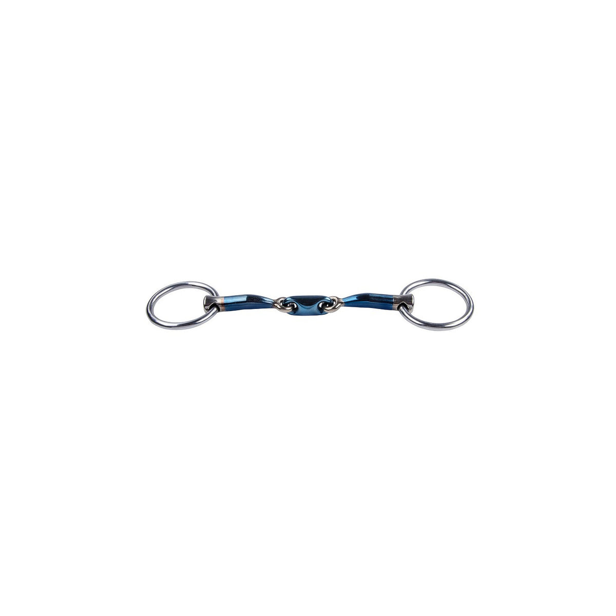 TRUST Sweet Iron loose ring bradoon-eliptical-12 – Bleu