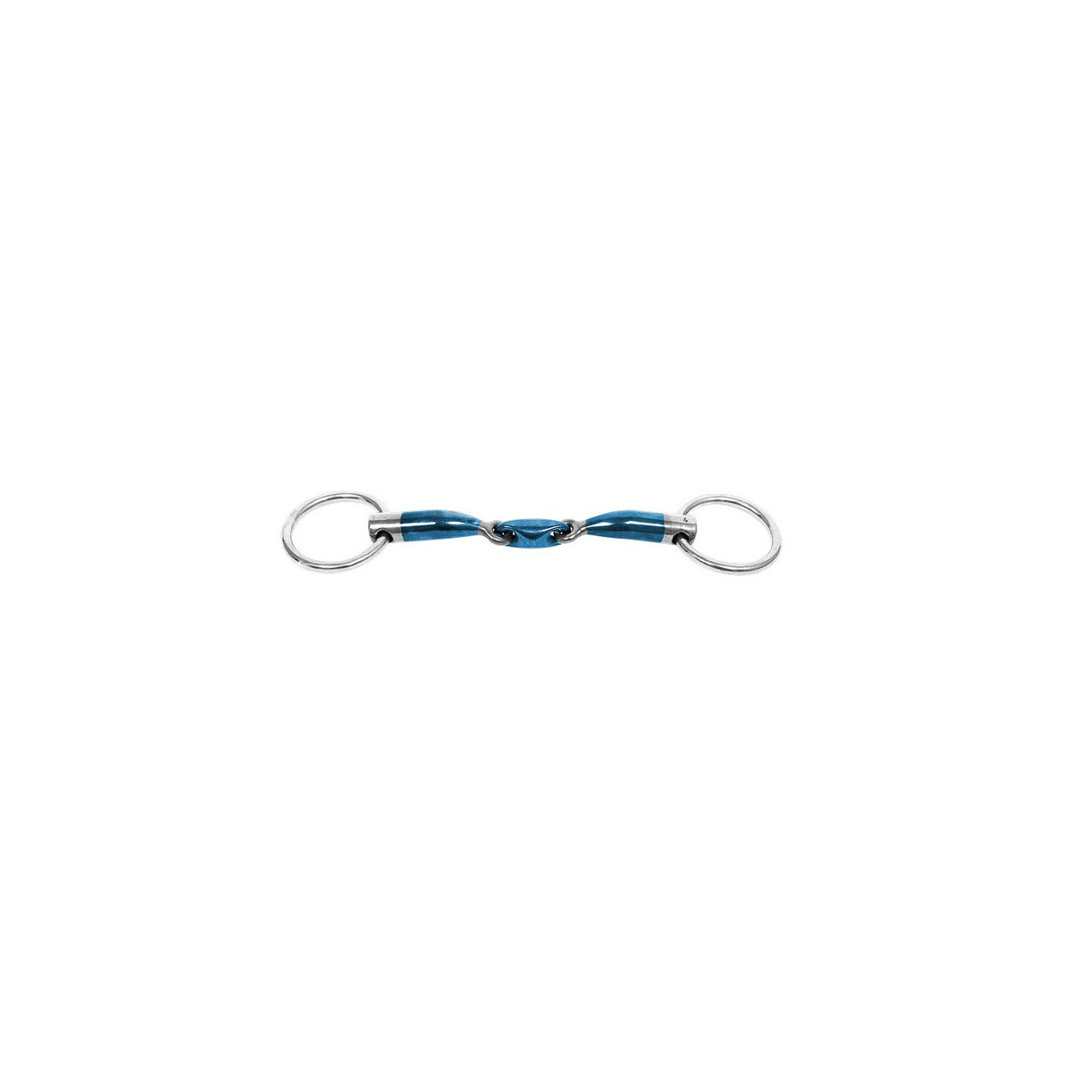 TRUST Sweet Iron loose ring bradoon-eliptical-16 – Bleu