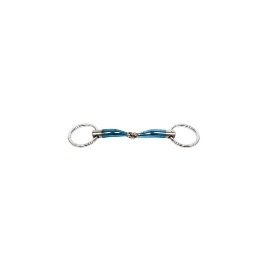 TRUST Sweet Iron loose ring bradoon-jointed-16 – Bleu