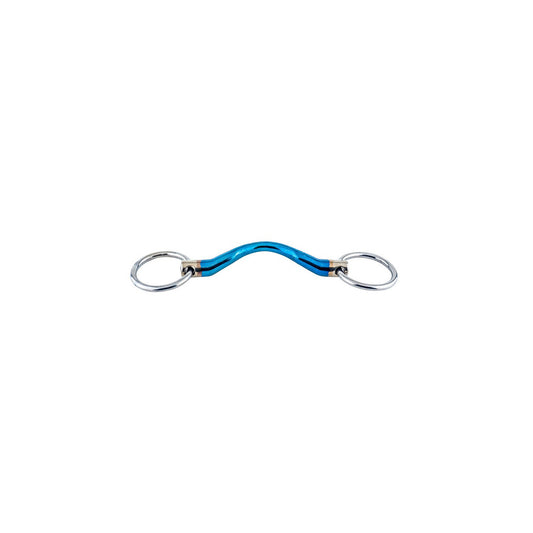 TRUST Sweet Iron loose ring bradoon-medium port-16 – Bleu
