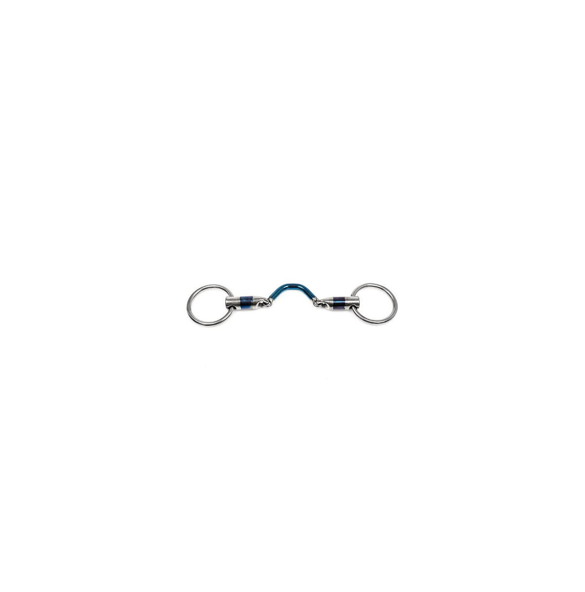 TRUST Sweet Iron loose ring bradoon-wideport segundo-16 – Bleu