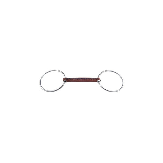 TRUST Leather loose ring lange straight-20 – Marron