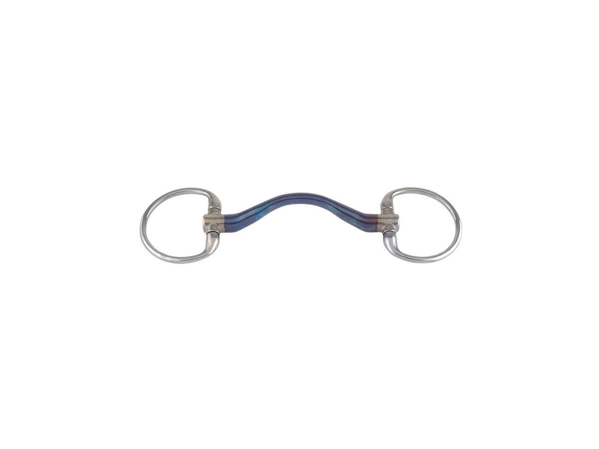 TRUST Sweet Iron eggbutt medium port-16 – Bleu