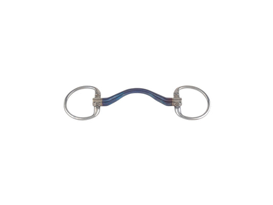 TRUST Sweet Iron eggbutt medium port-16 – Bleu