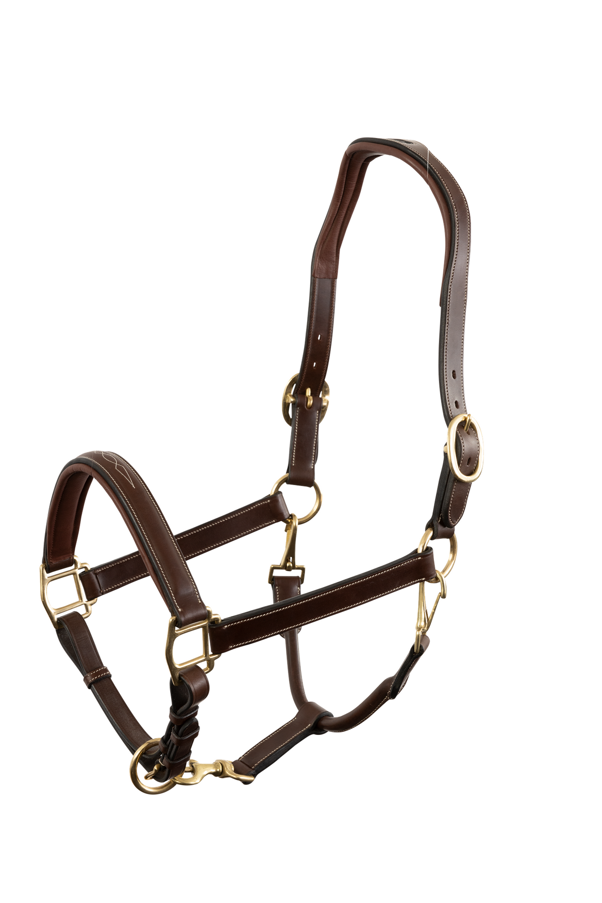 TRUST halter San Miguel – Marron/Or