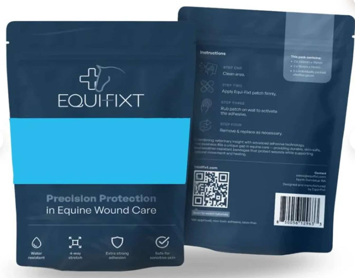 Equi-Fixt Pansement adhésif pour chevaux | EquiFixt Adhesive Kit