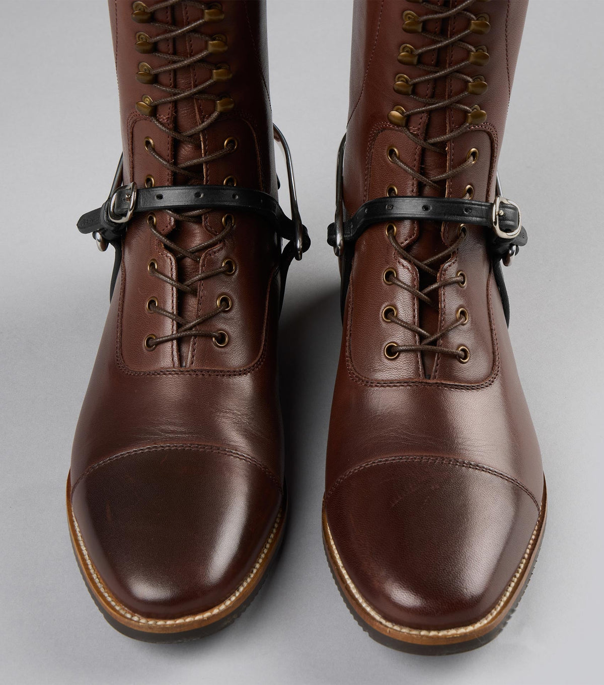 Spur Straps 3/8" European en cuir