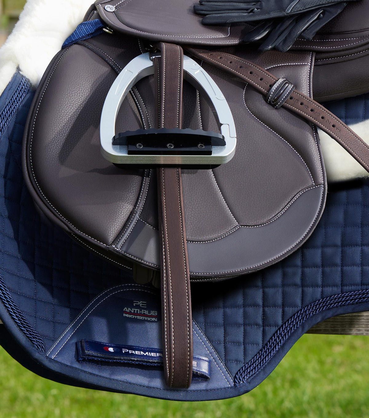 European Aniline étrier Leathers