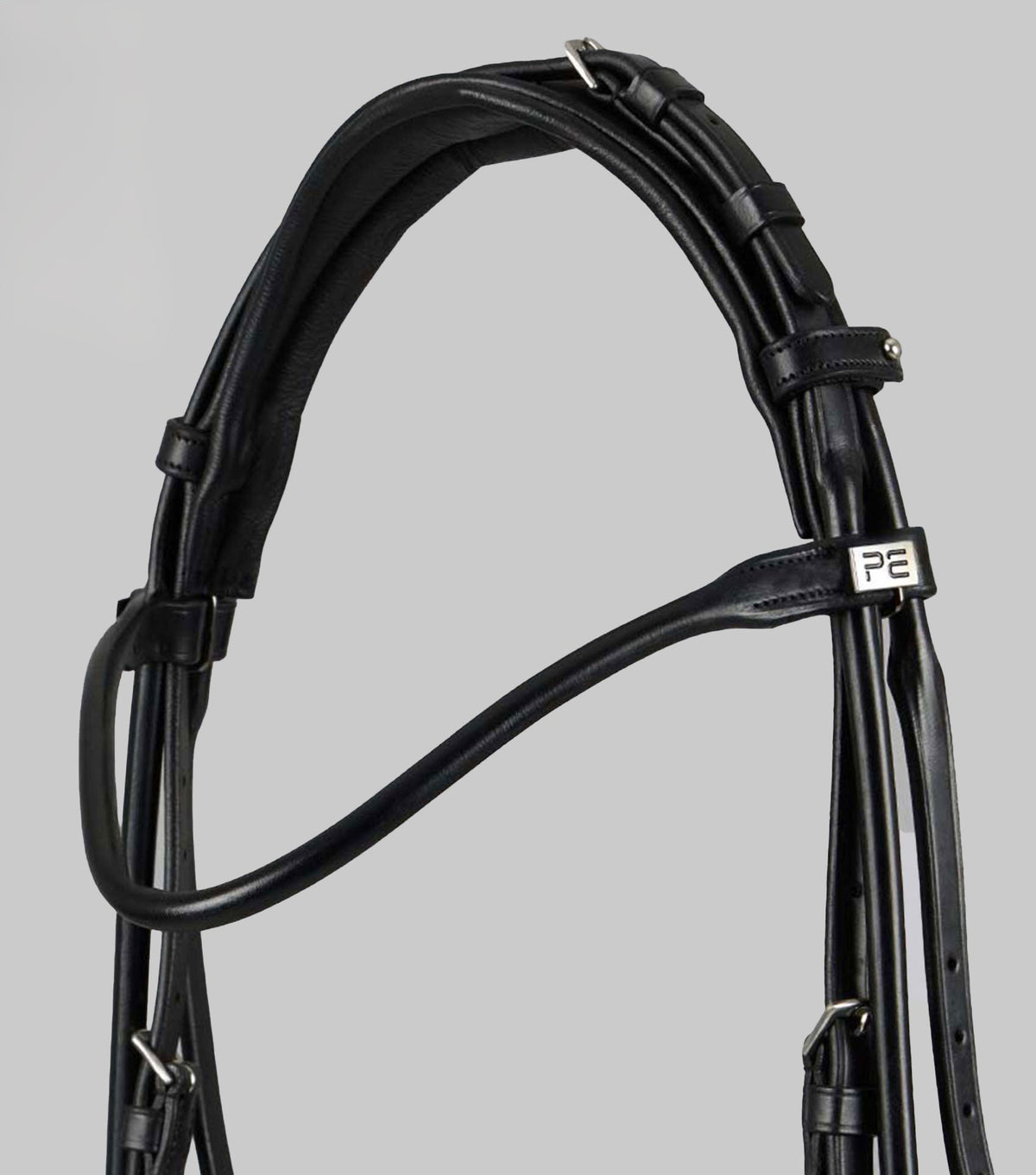 Finetti Anatomical Rolled en cuir Bridon avec muserolle combinée
