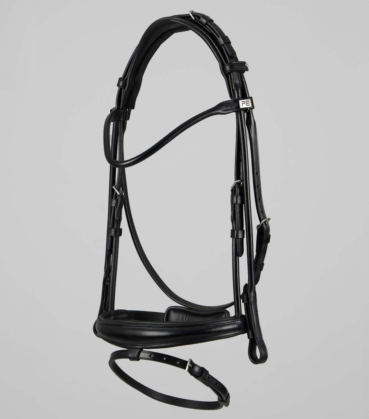 Finetti Anatomical Rolled en cuir Bridon avec muserolle combinée