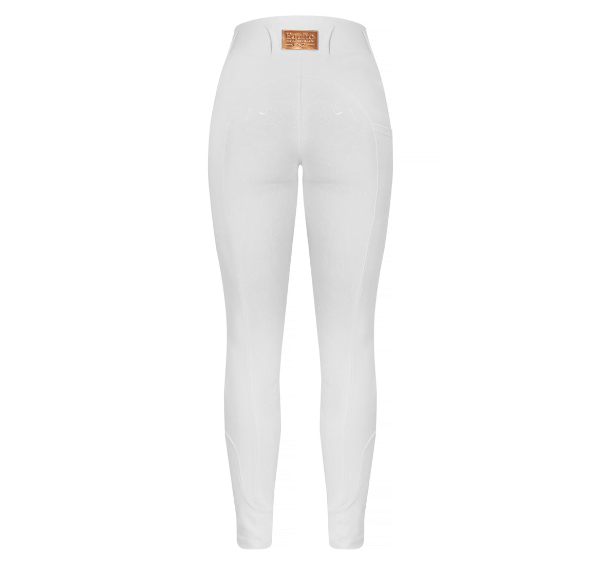 Equito - Leggings blanc rose gold