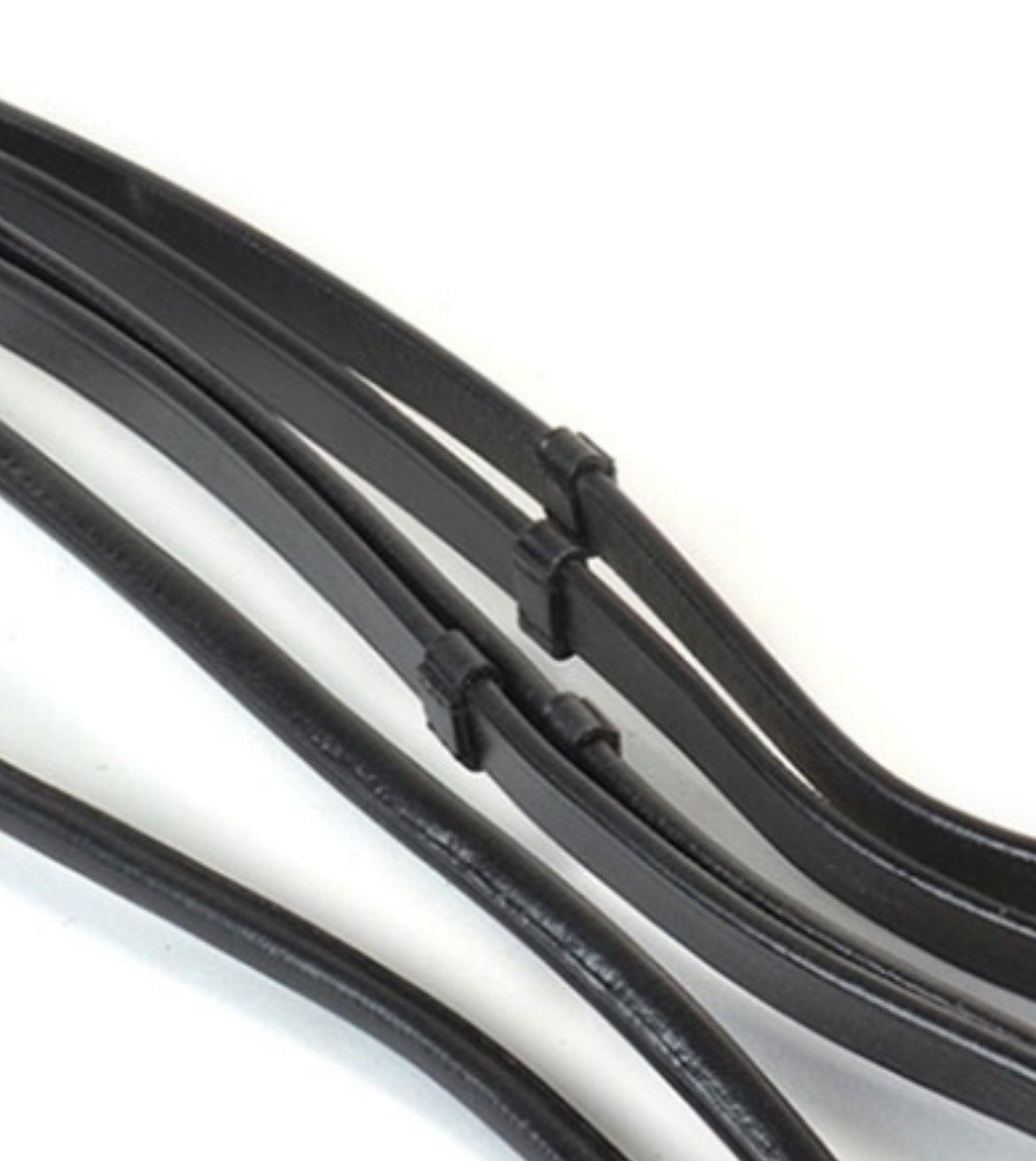 Bridle2fit - rênes cuir savec arretoirs FL série