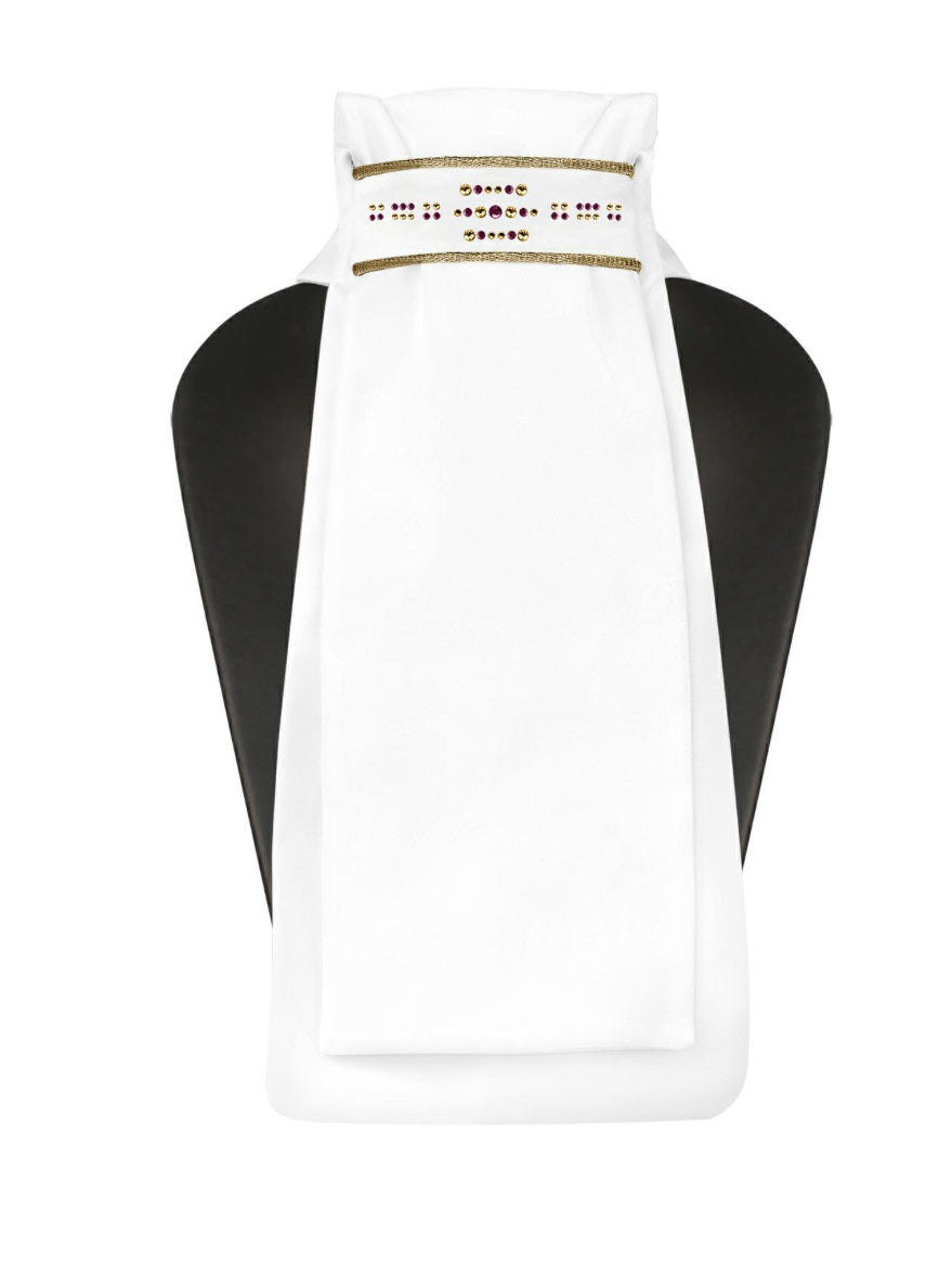 FairPlay - cravate Gwen - royal berry rosegold