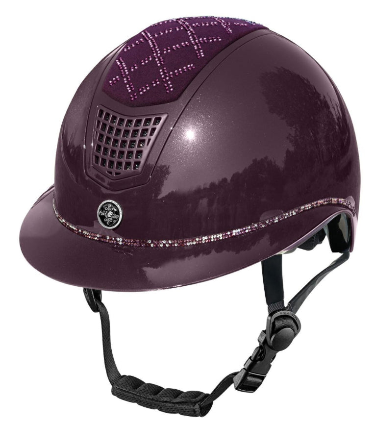 FairPlay - casque quantinum Wide - Spotlight royal berry Silver