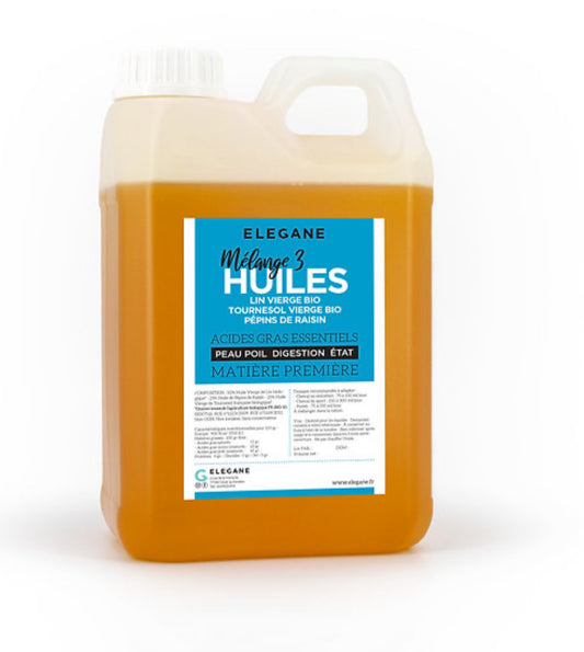 Elegane - Mélange 3 huiles végétales