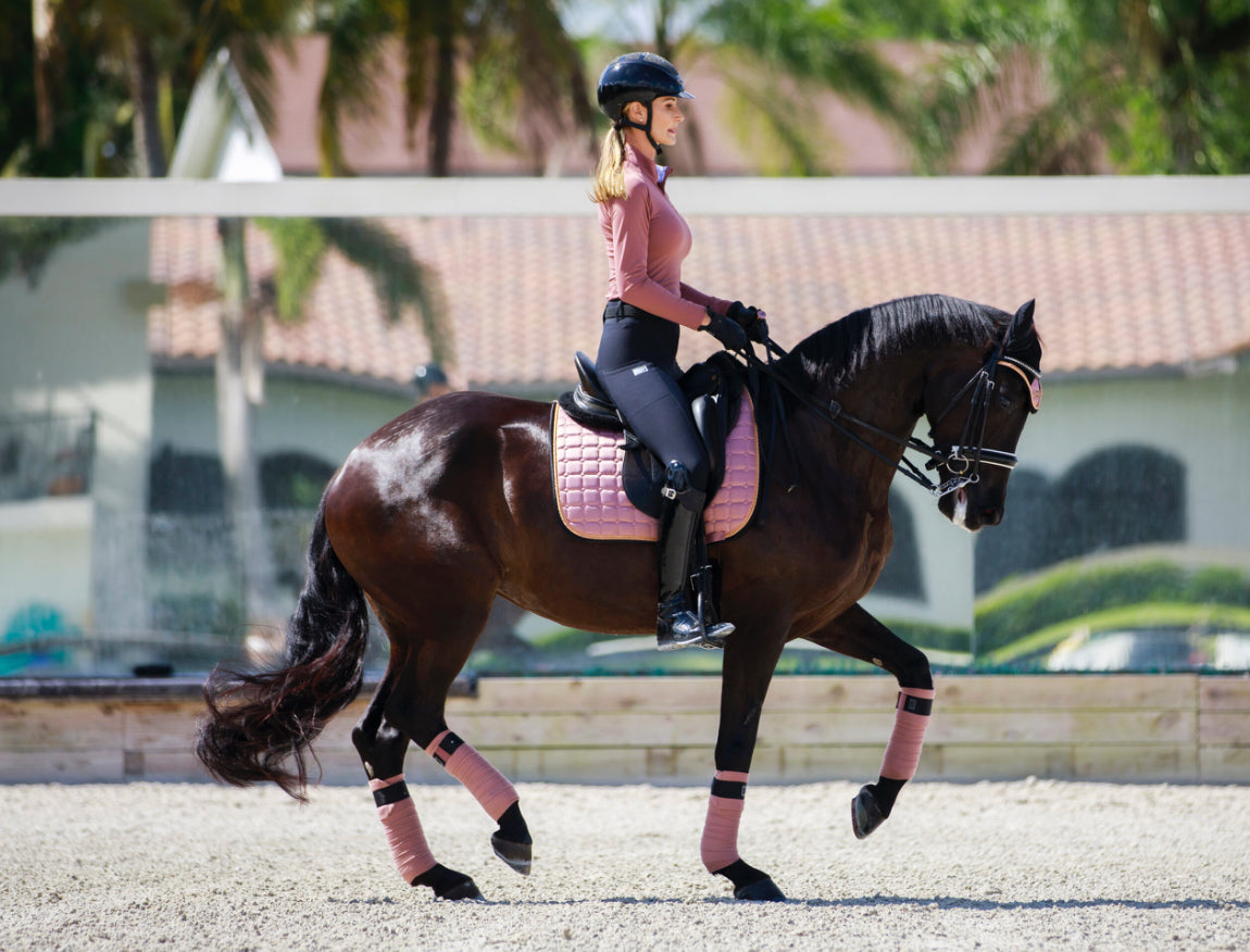 Equito - tapis dressage Pink Limonade