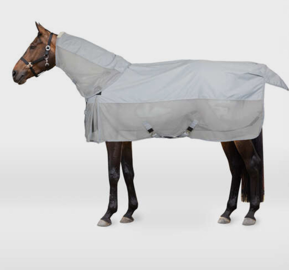 Horze - couverture anti mouches combinée