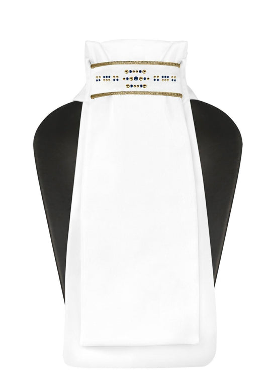 Fairplay - cravate Gwen - navy rosegold