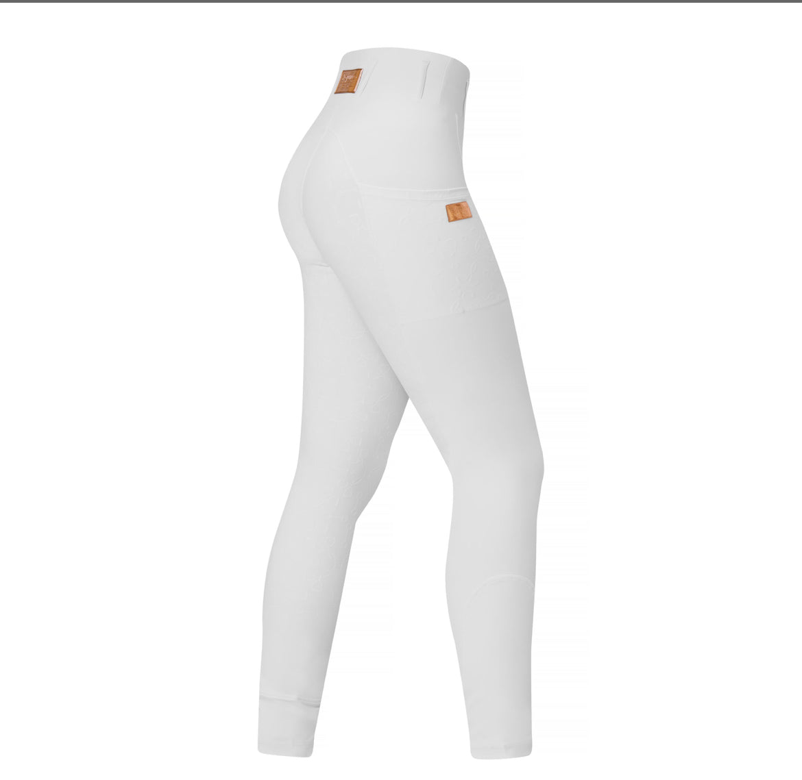 Equito - Leggings blanc rose gold