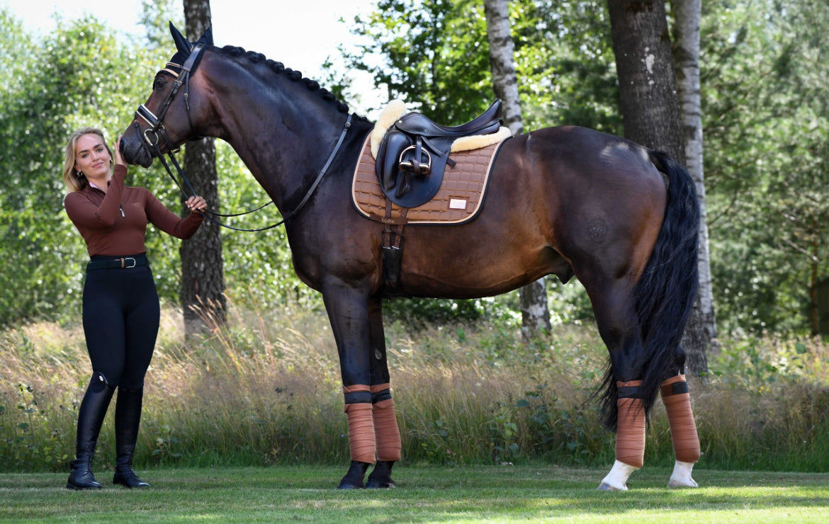 Equito - tapis dressage Hazelnut
