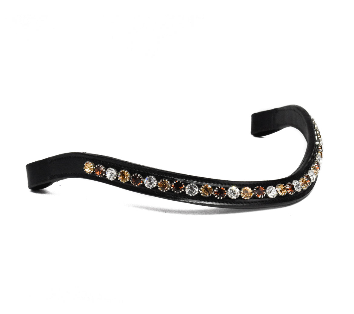 Bridle2fit - frontal gold copper white