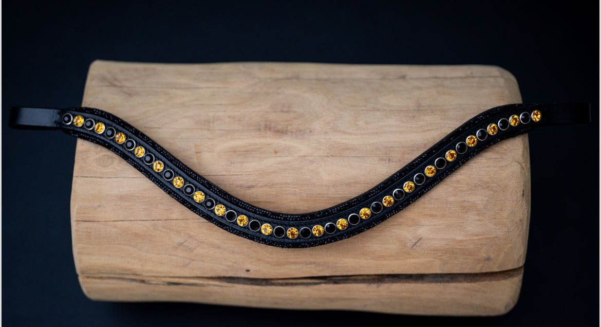 HB - frontal good luck - glitter gold