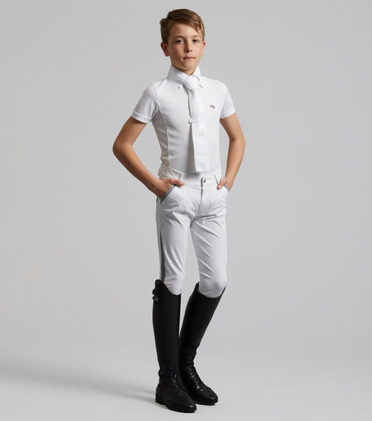 Gando Boys Gel Knee Pantalon d’équitation de concours